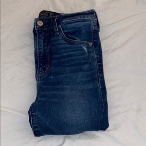 A&F High Rise Super Skinny Jean